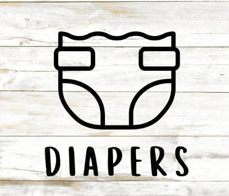 Community Baby Shower Donation - One Large Box of Diapers & Wipes